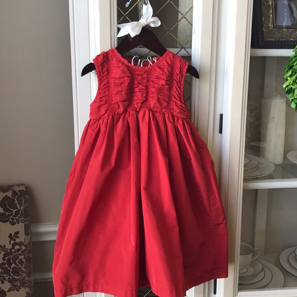 Red Burberry Dress